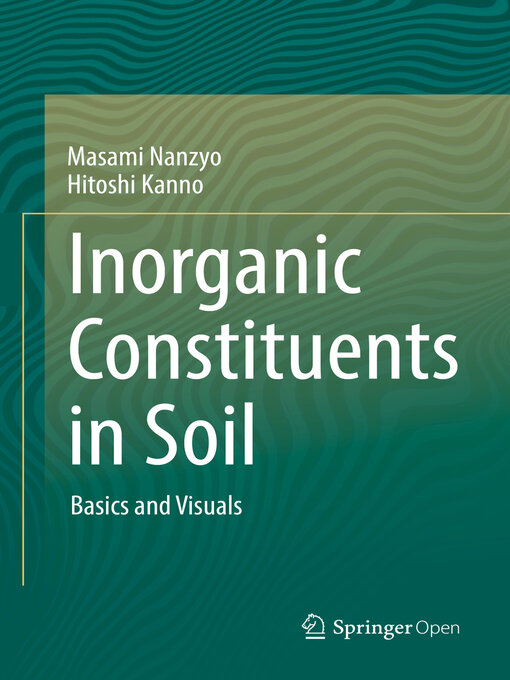 Title details for Inorganic Constituents in Soil by Masami Nanzyo - Wait list